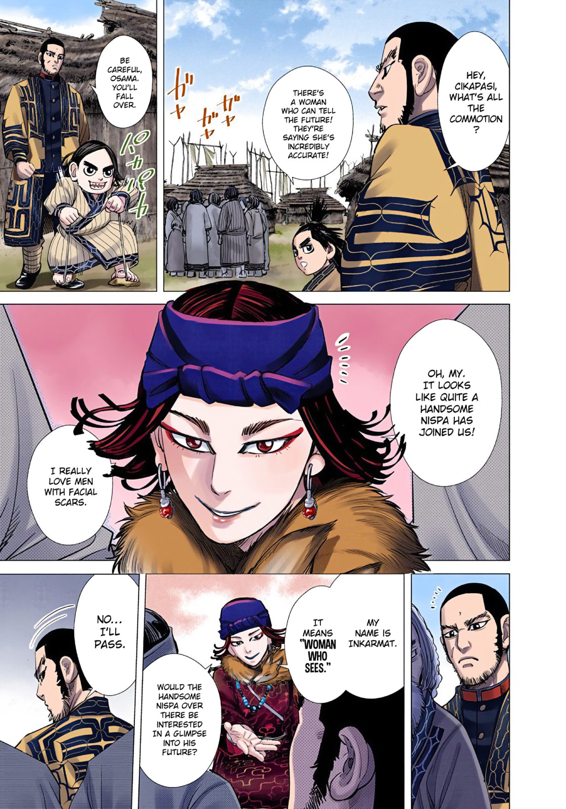 Read Golden Kamuy (Colored) chapter 74 image 14 on Lezhin