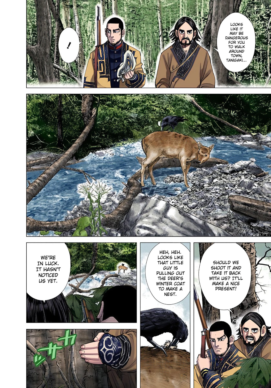 Read Golden Kamuy (Colored) chapter 74 image 5 on Lezhin