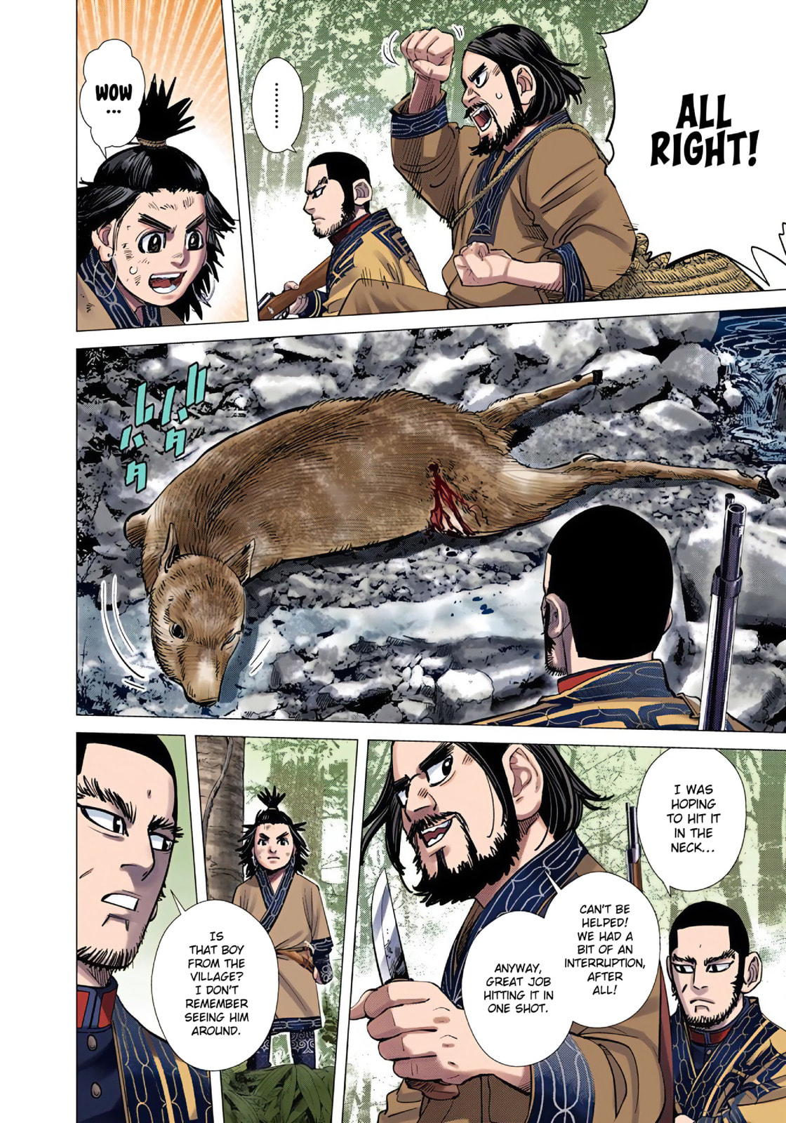 Read Golden Kamuy (Colored) chapter 74 image 7 on Lezhin