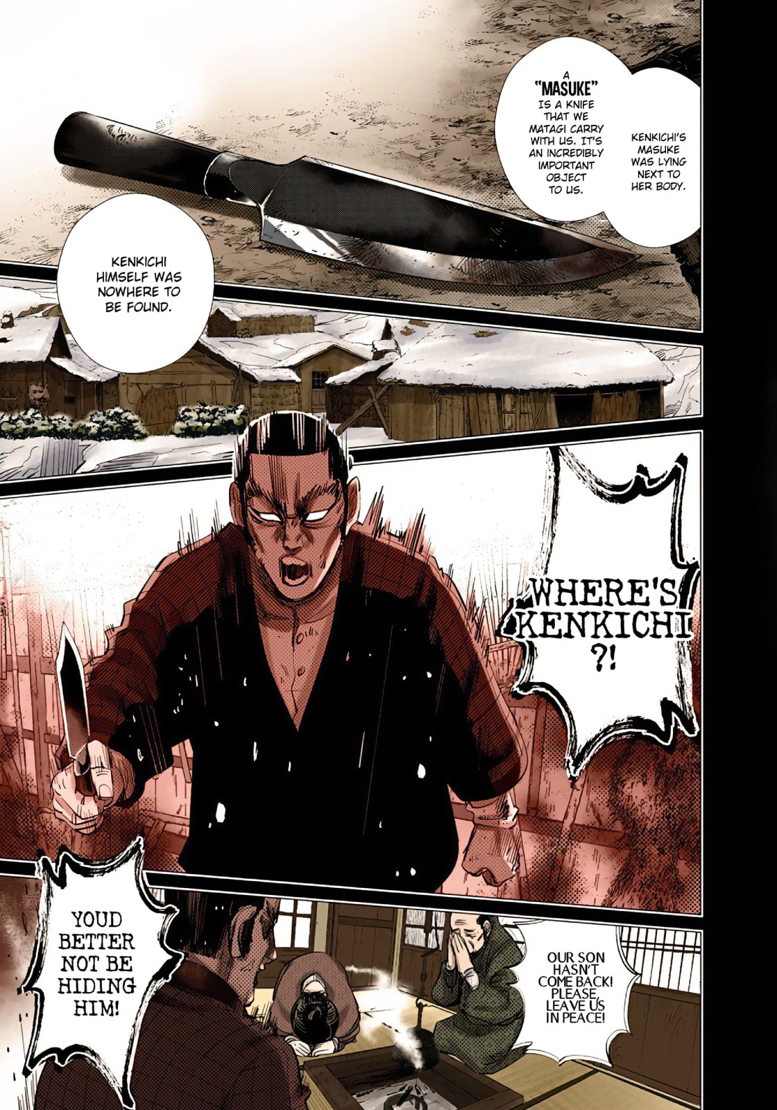 Read Golden Kamuy (Colored) chapter 75 image 9 on Lezhin