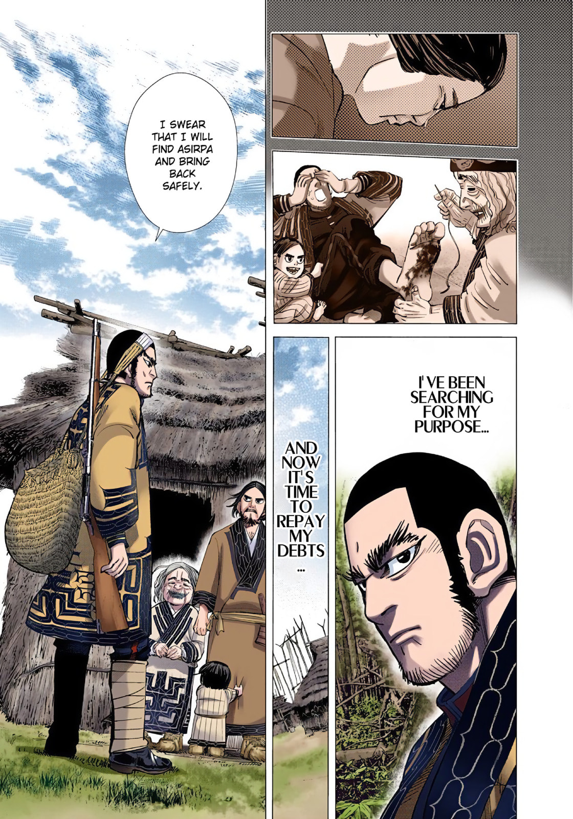 Read Golden Kamuy (Colored) chapter 76 image 15 on Lezhin