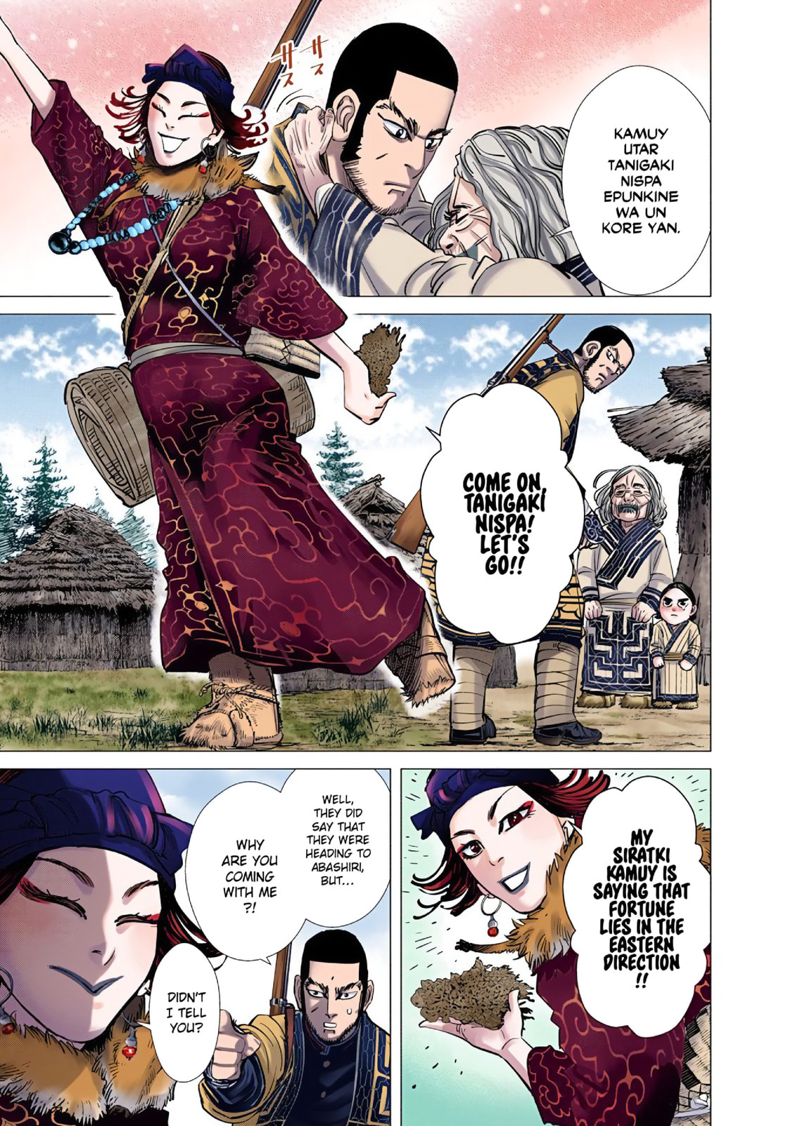 Read Golden Kamuy (Colored) chapter 76 image 17 on Lezhin