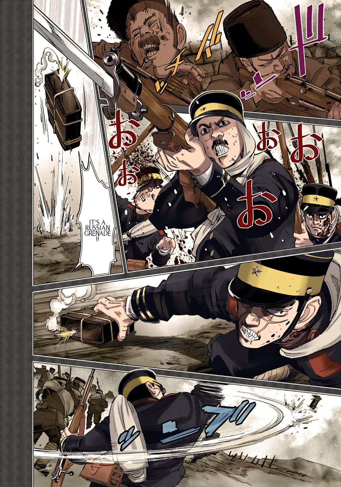 Read Golden Kamuy (Colored) chapter 76 image 2 on Lezhin