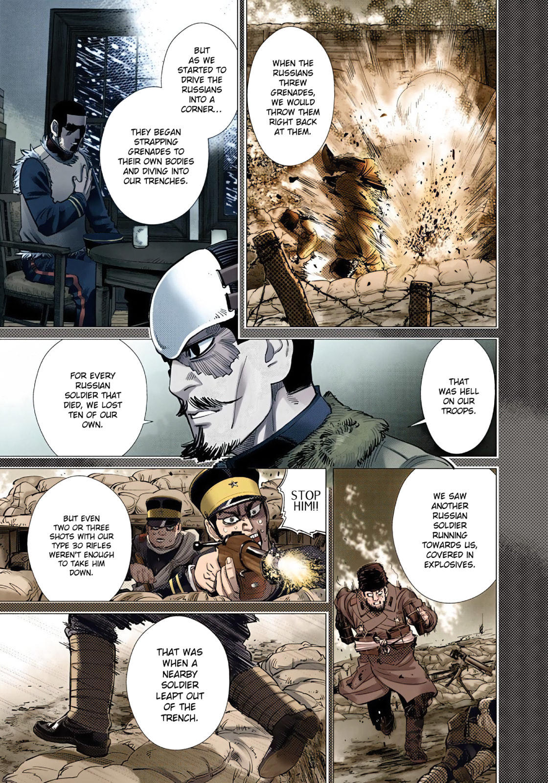 Read Golden Kamuy (Colored) chapter 76 image 3 on Lezhin
