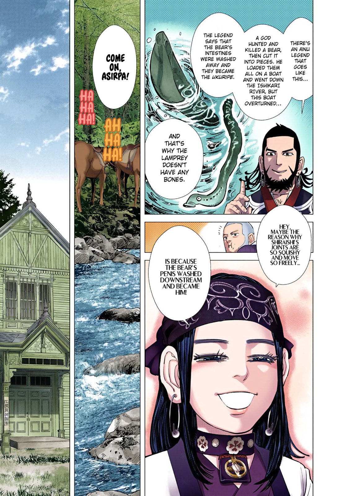 Read Golden Kamuy (Colored) chapter 77 image 13 on Lezhin