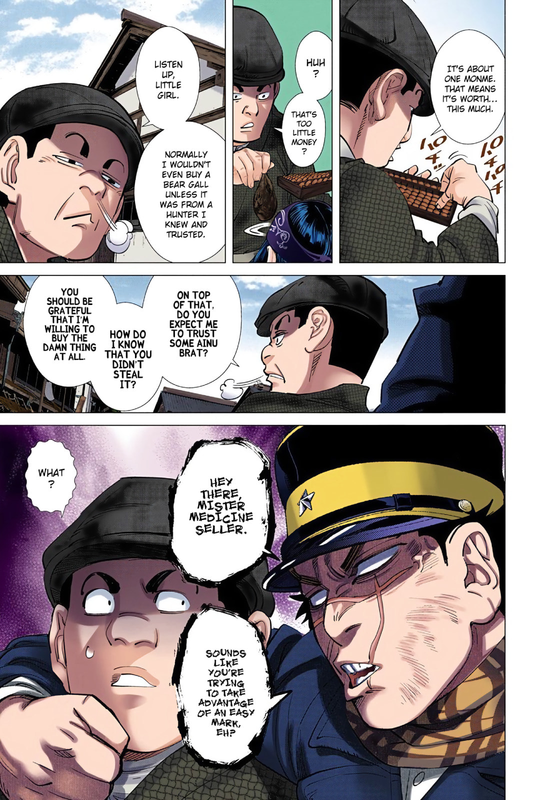 Read Golden Kamuy (Colored) chapter 77 image 4 on Lezhin