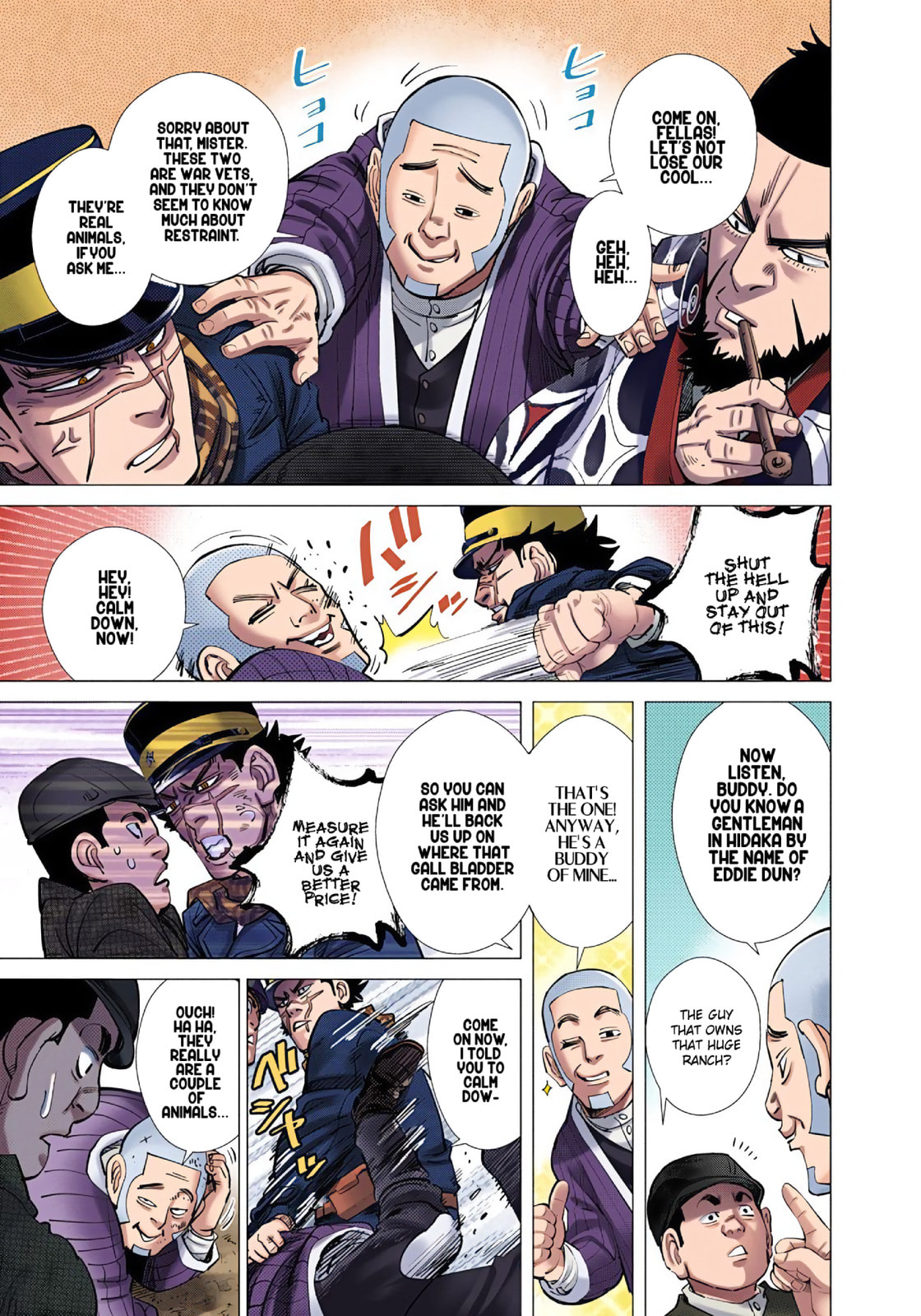 Read Golden Kamuy (Colored) chapter 77 image 6 on Lezhin