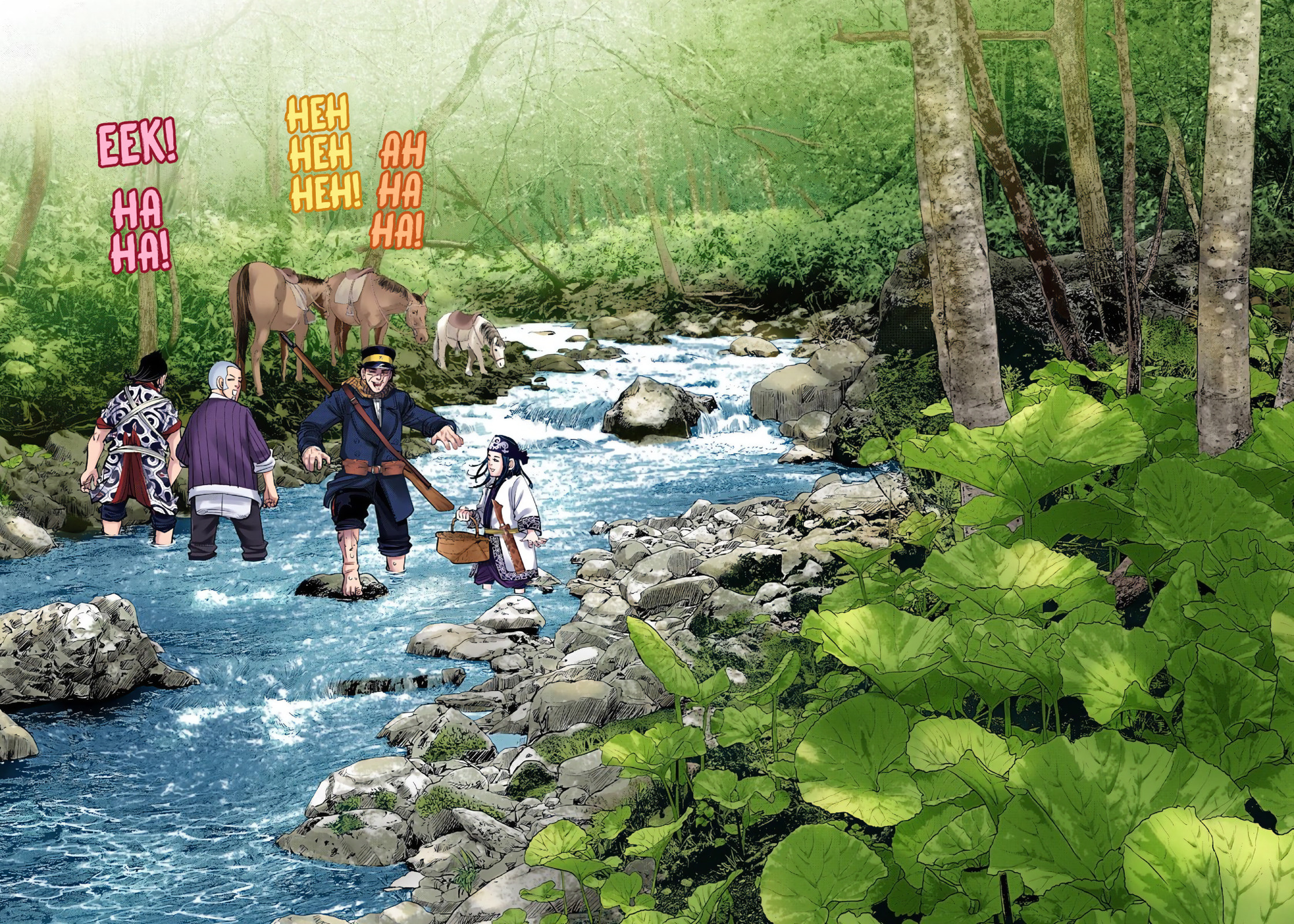 Read Golden Kamuy (Colored) chapter 77 image 7 on Lezhin