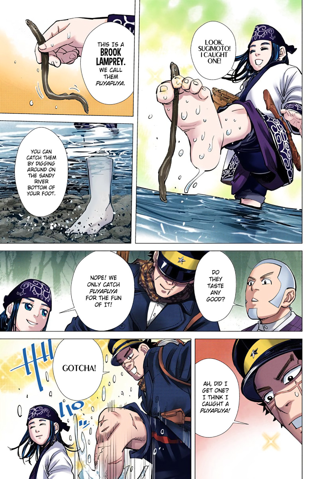 Read Golden Kamuy (Colored) chapter 77 image 9 on Lezhin