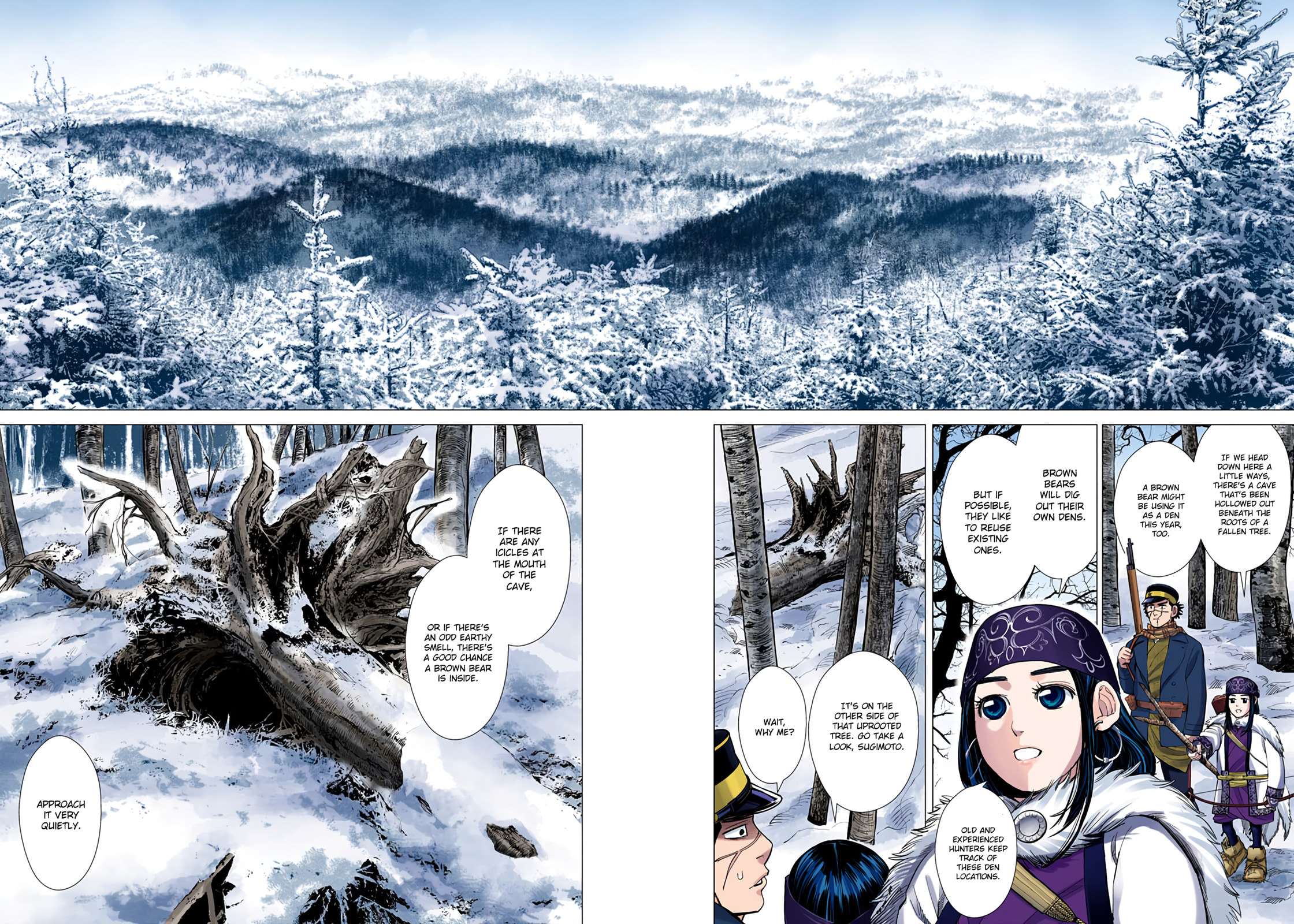 Read Golden Kamuy (Colored) chapter 8 image 11 on Lezhin