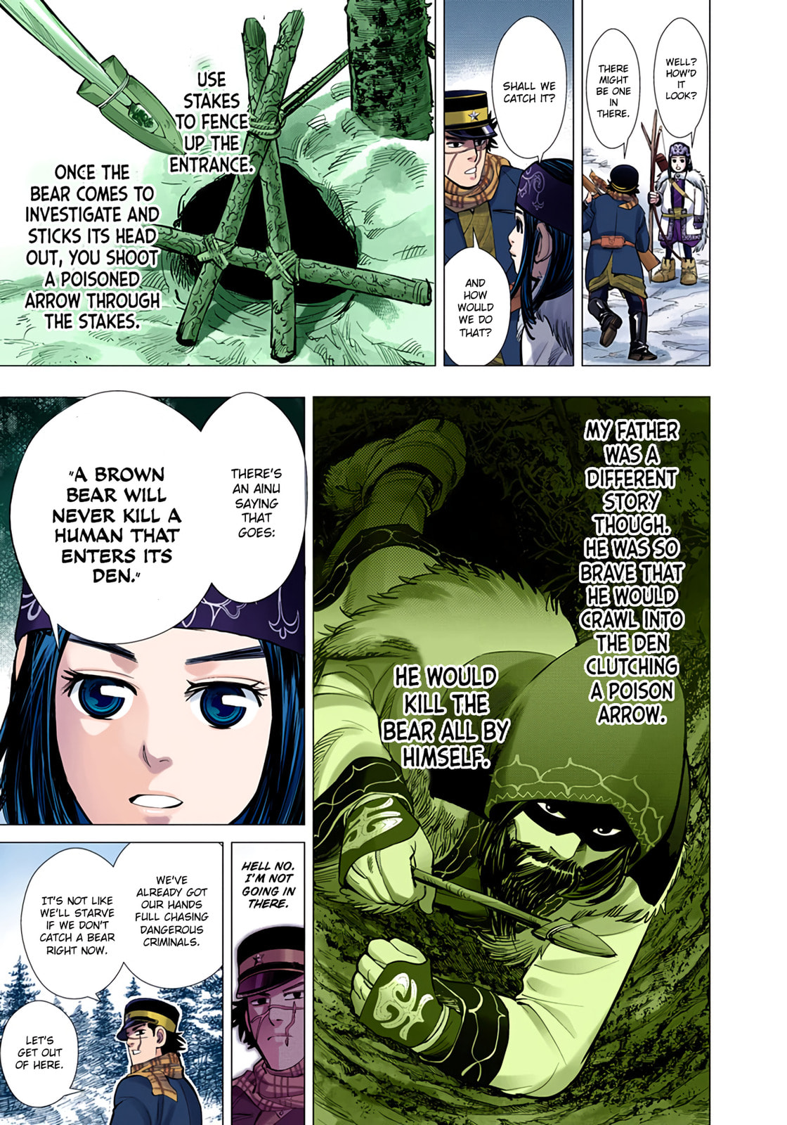 Read Golden Kamuy (Colored) chapter 8 image 13 on Lezhin