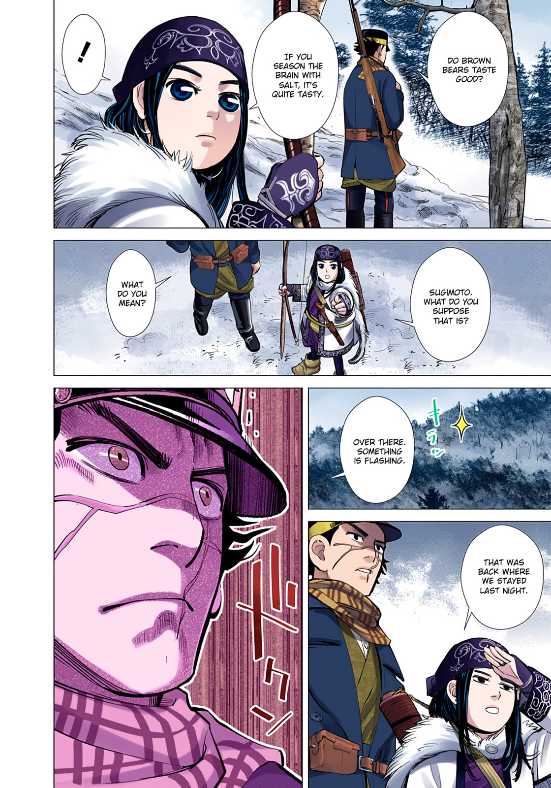 Read Golden Kamuy (Colored) chapter 8 image 16 on Lezhin