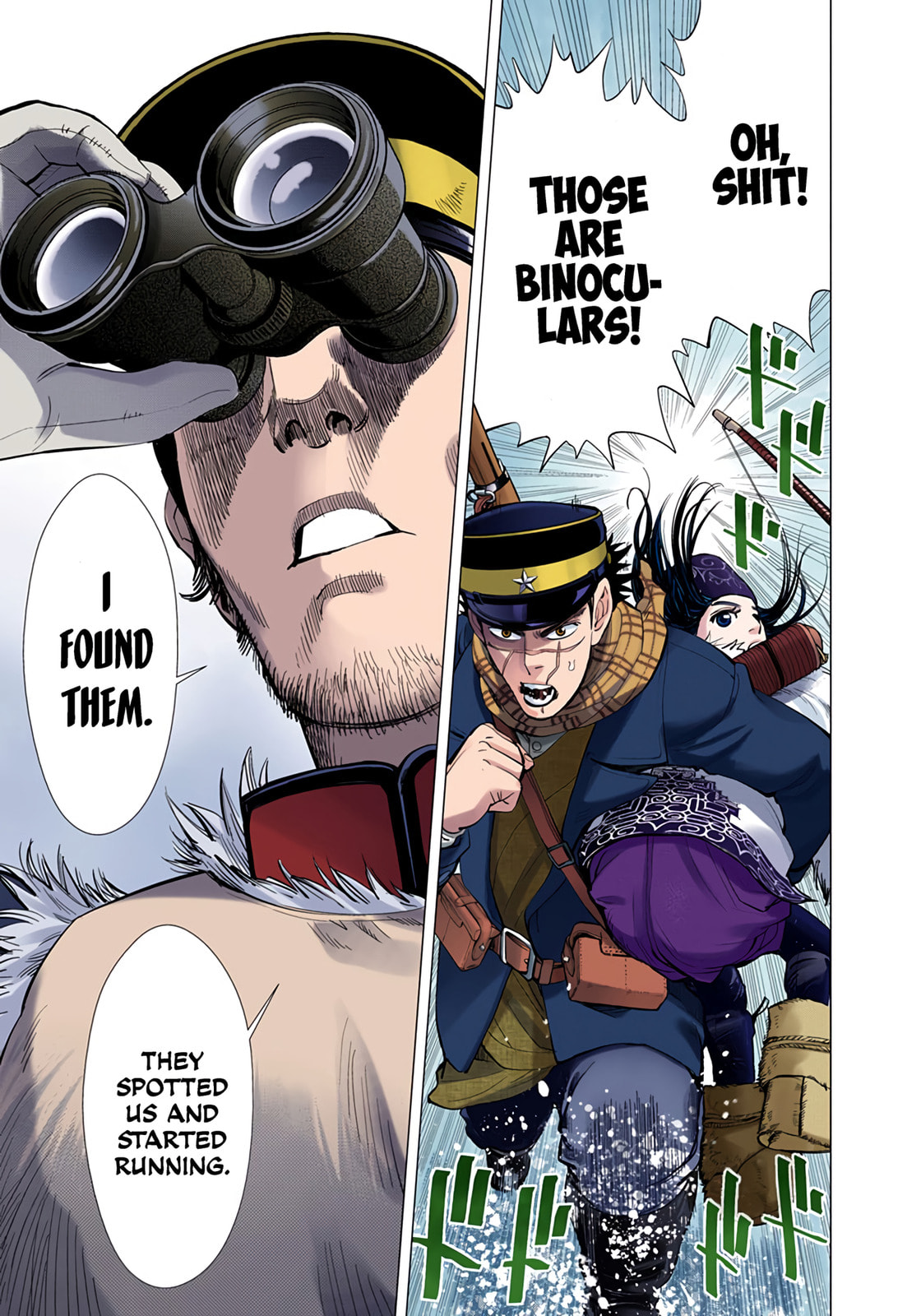Read Golden Kamuy (Colored) chapter 8 image 17 on Lezhin