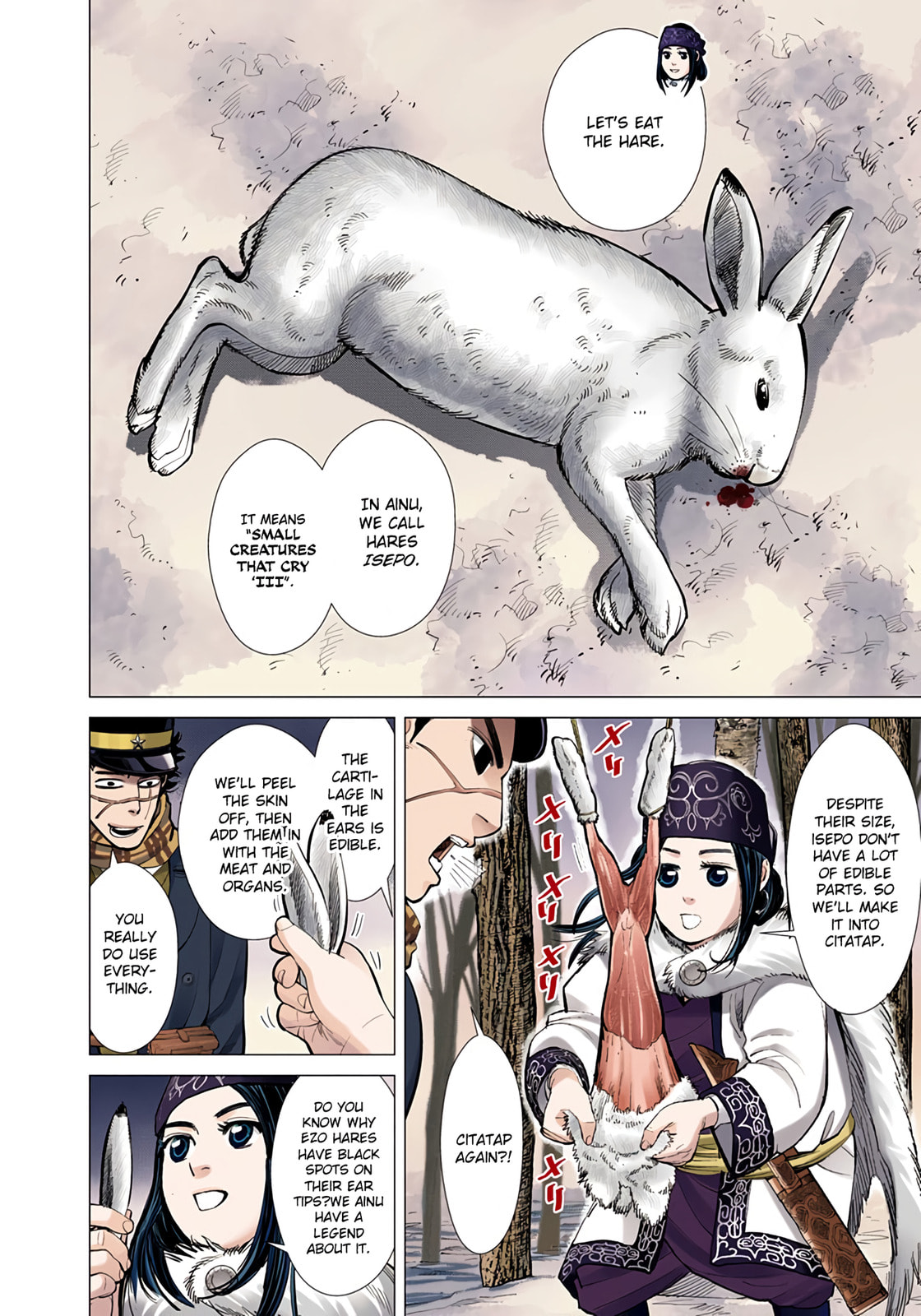 Read Golden Kamuy (Colored) chapter 8 image 5 on Lezhin