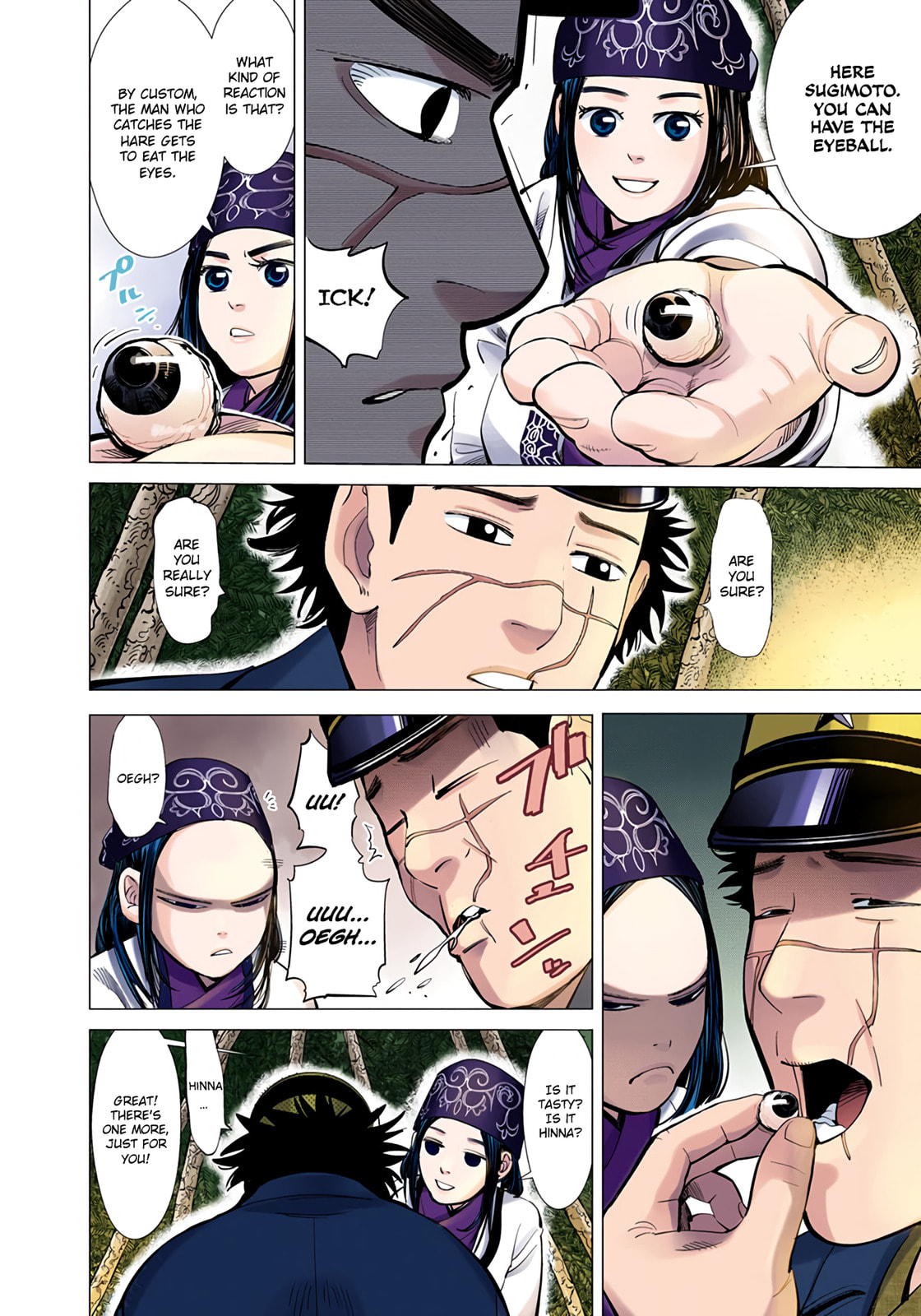 Read Golden Kamuy (Colored) chapter 8 image 7 on Lezhin