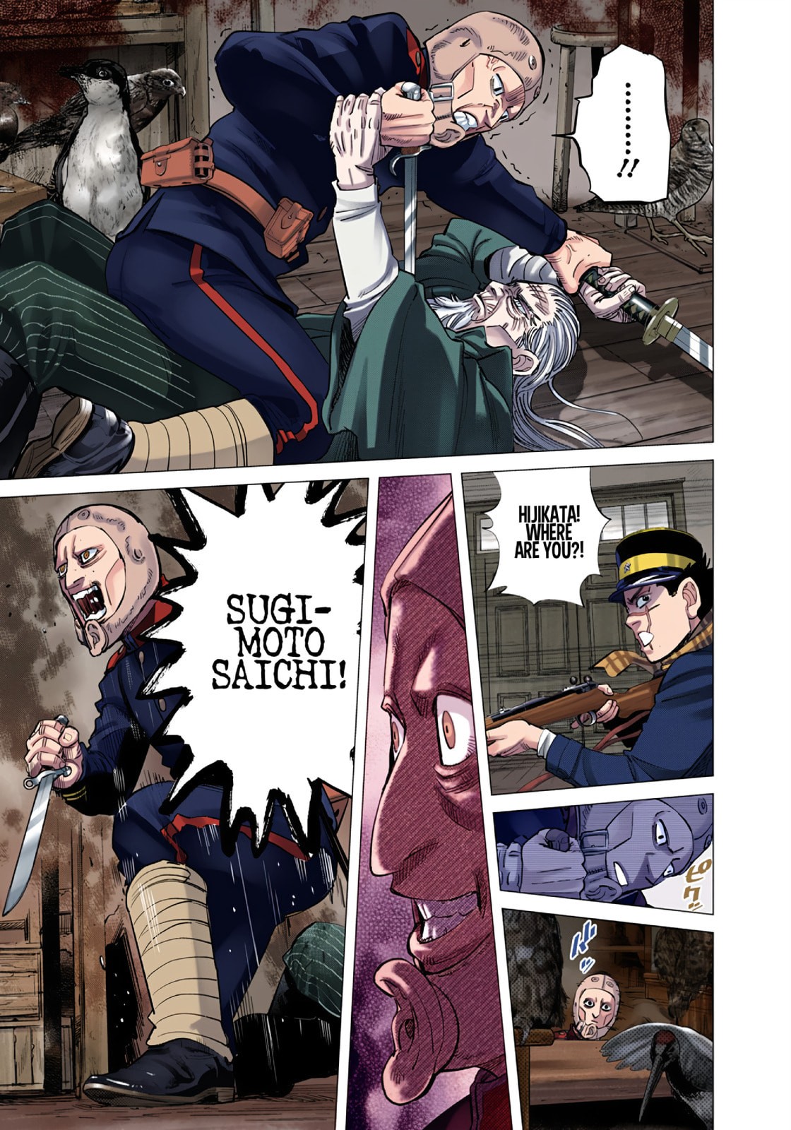 Read Golden Kamuy (Colored) chapter 82 image 12 on Lezhin