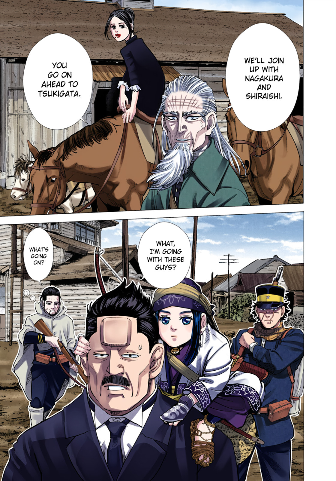 Read Golden Kamuy (Colored) chapter 82 image 18 on Lezhin