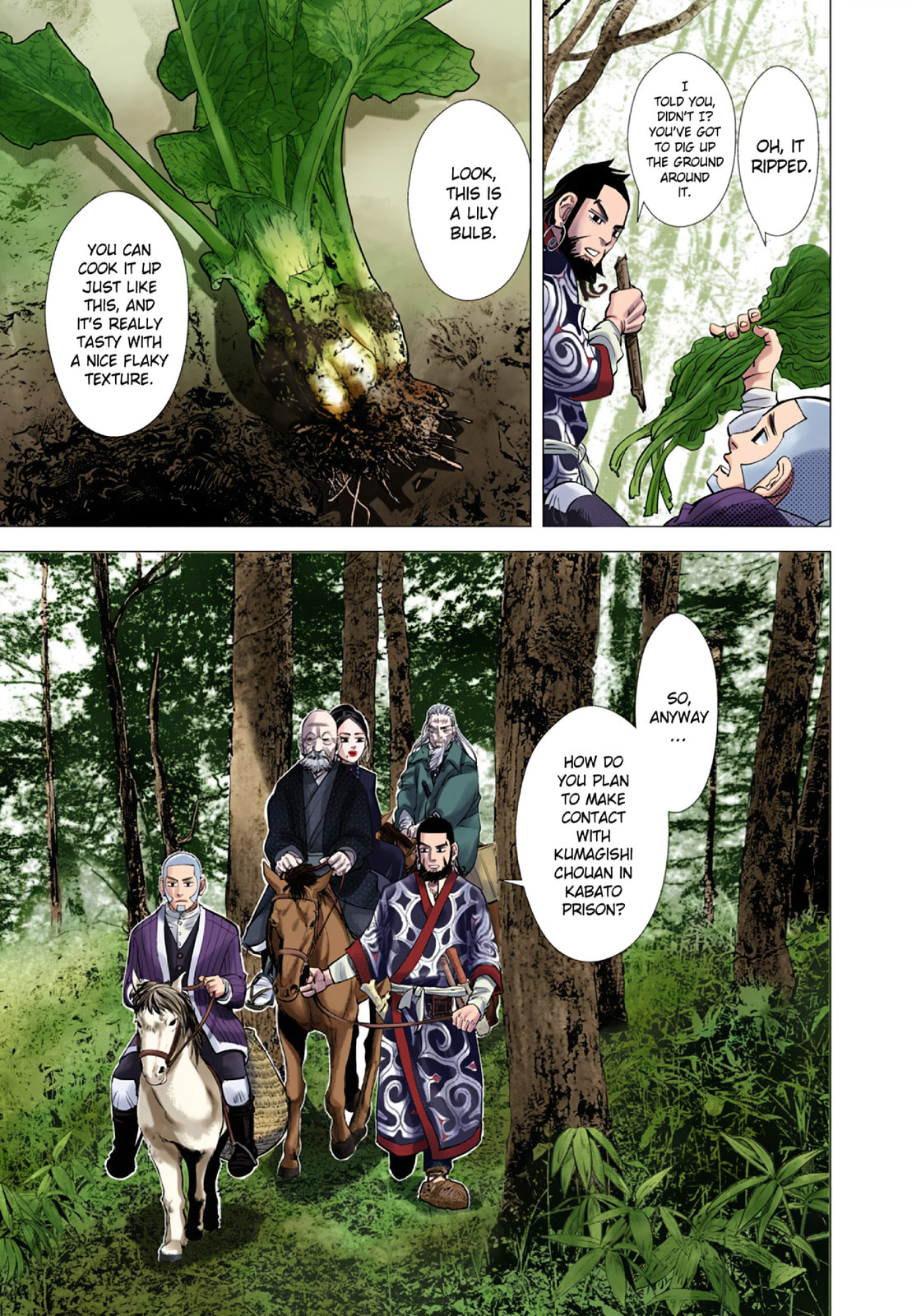 Read Golden Kamuy (Colored) chapter 83 image 11 on Lezhin