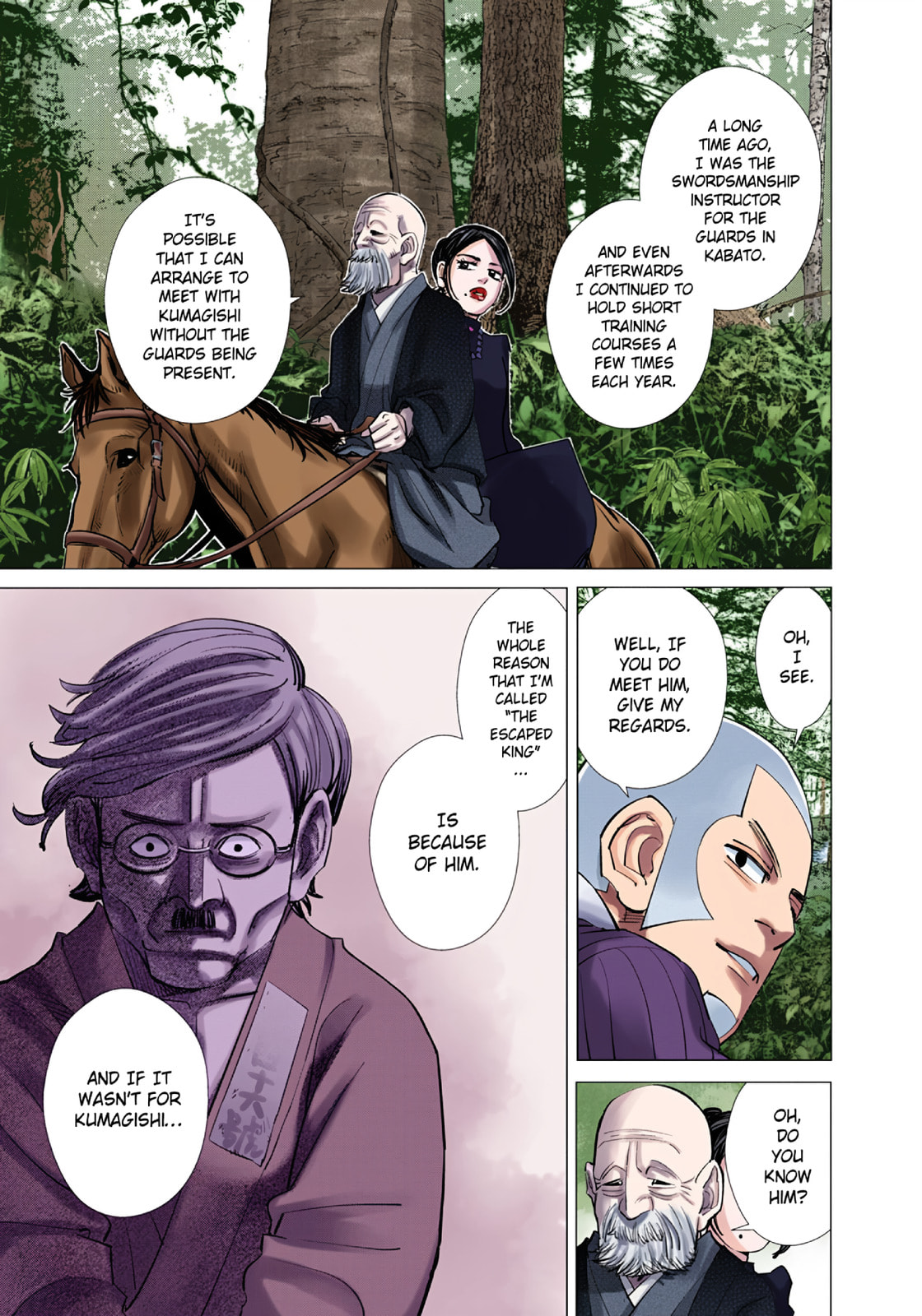 Read Golden Kamuy (Colored) chapter 83 image 13 on Lezhin