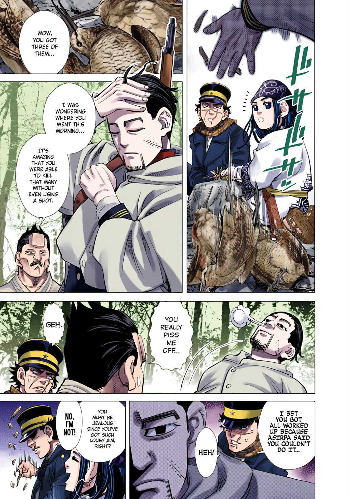Read Golden Kamuy (Colored) chapter 83 image 5 on Lezhin