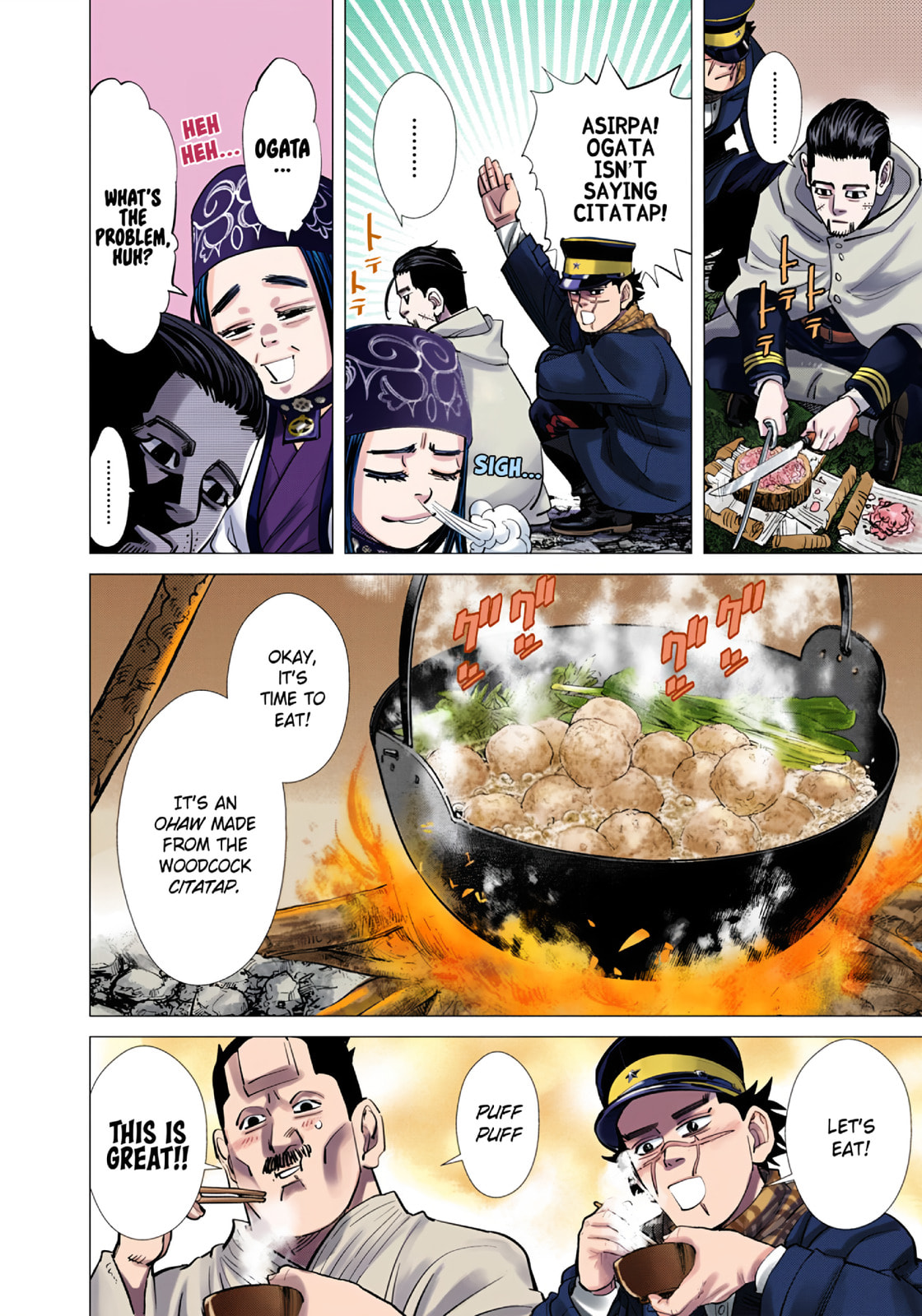 Read Golden Kamuy (Colored) chapter 83 image 8 on Lezhin
