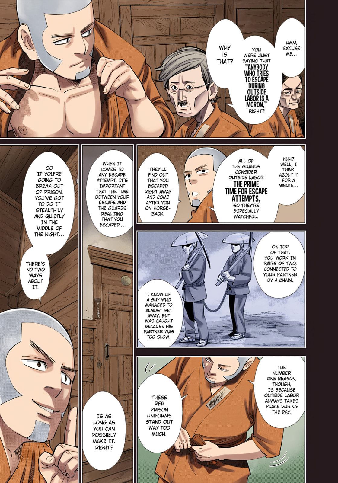 Read Golden Kamuy (Colored) chapter 84 image 4 on Lezhin