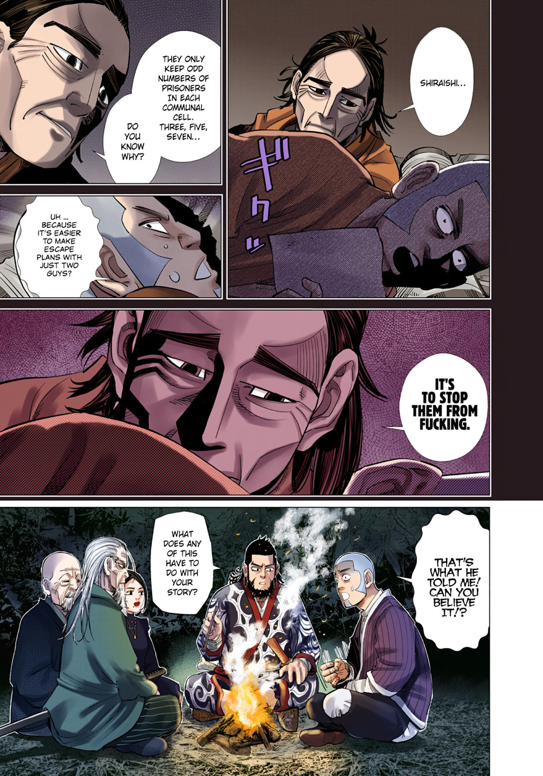 Read Golden Kamuy (Colored) chapter 84 image 8 on Lezhin