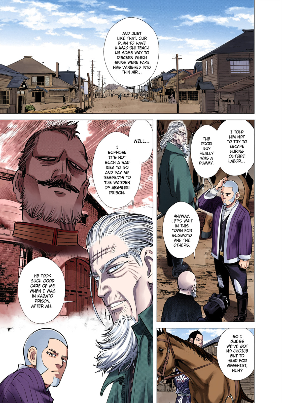 Read Golden Kamuy (Colored) chapter 86 image 12 on Lezhin