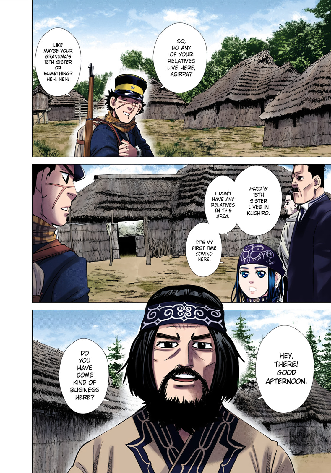 Read Golden Kamuy (Colored) chapter 86 image 14 on Lezhin