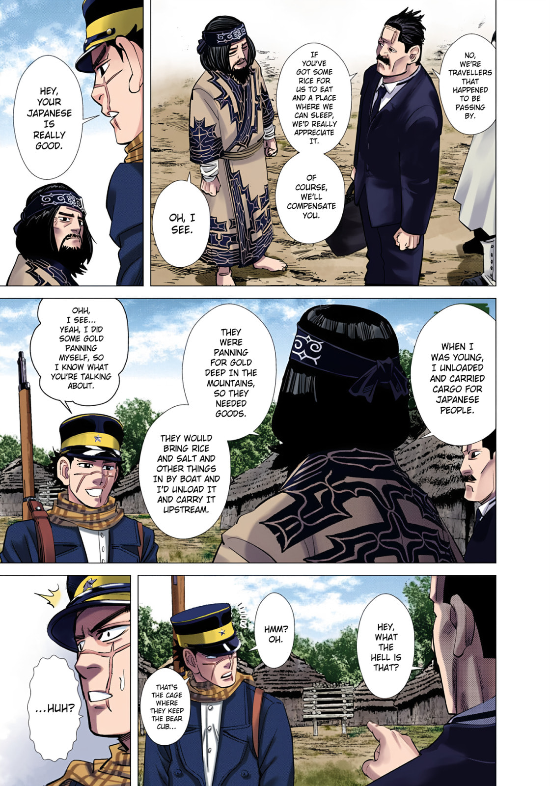 Read Golden Kamuy (Colored) chapter 86 image 15 on Lezhin