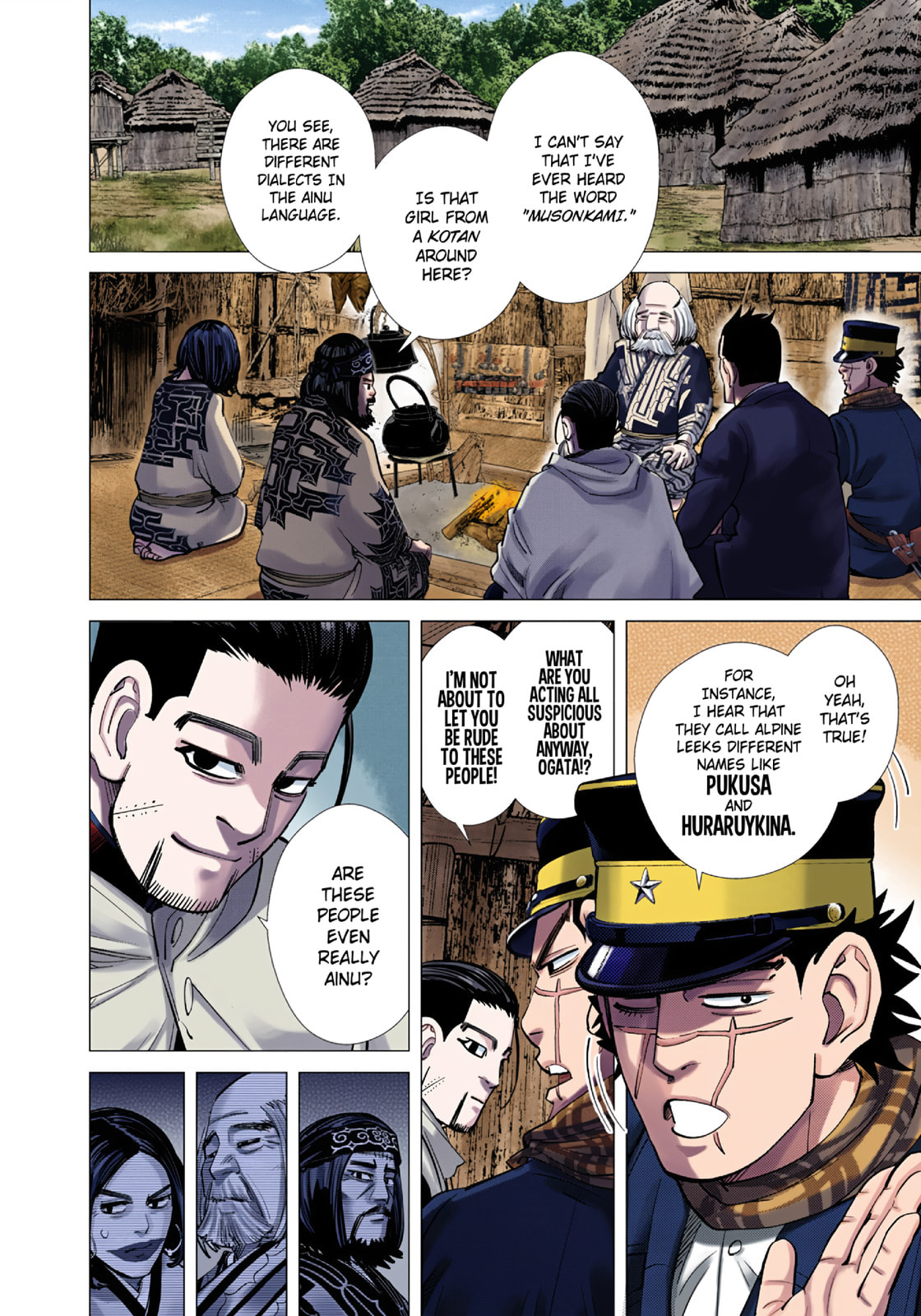 Read Golden Kamuy (Colored) chapter 88 image 1 on Lezhin