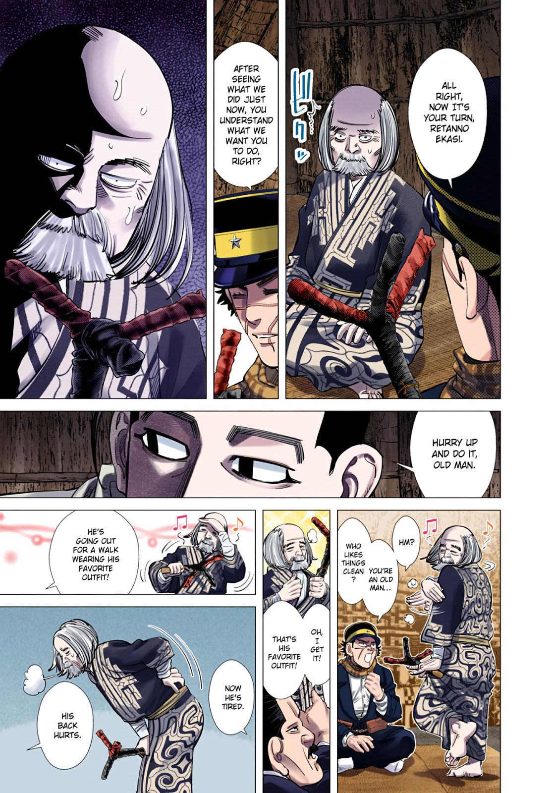 Read Golden Kamuy (Colored) chapter 88 image 10 on Lezhin
