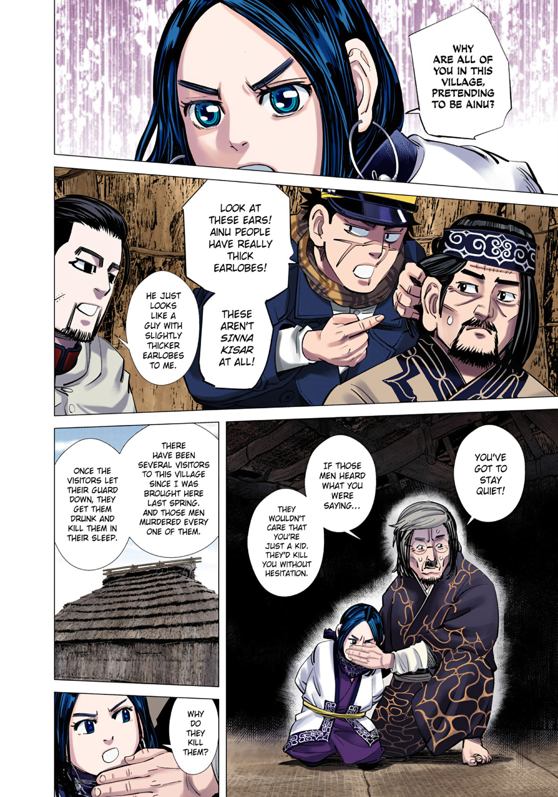 Read Golden Kamuy (Colored) chapter 88 image 3 on Lezhin