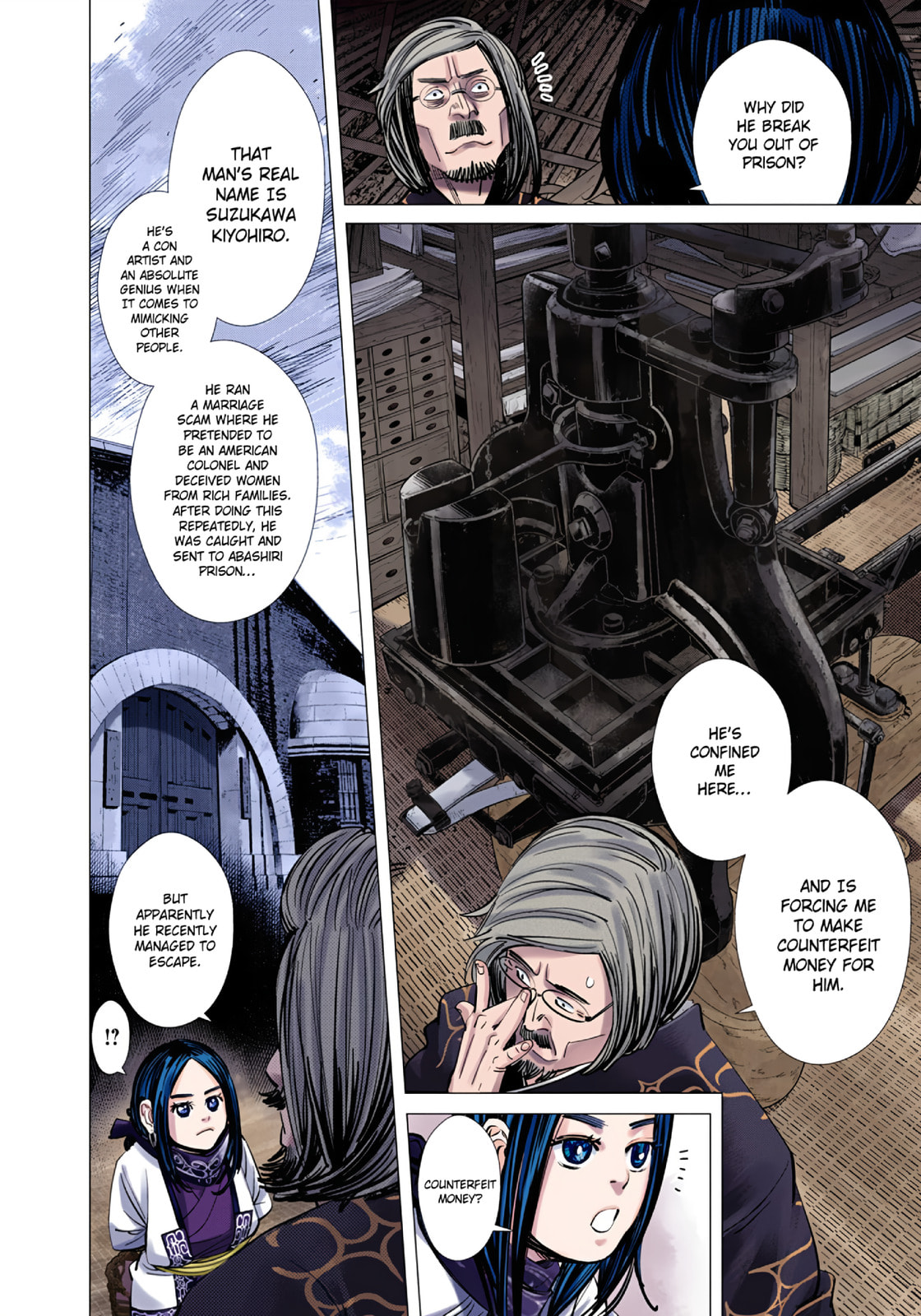 Read Golden Kamuy (Colored) chapter 88 image 5 on Lezhin
