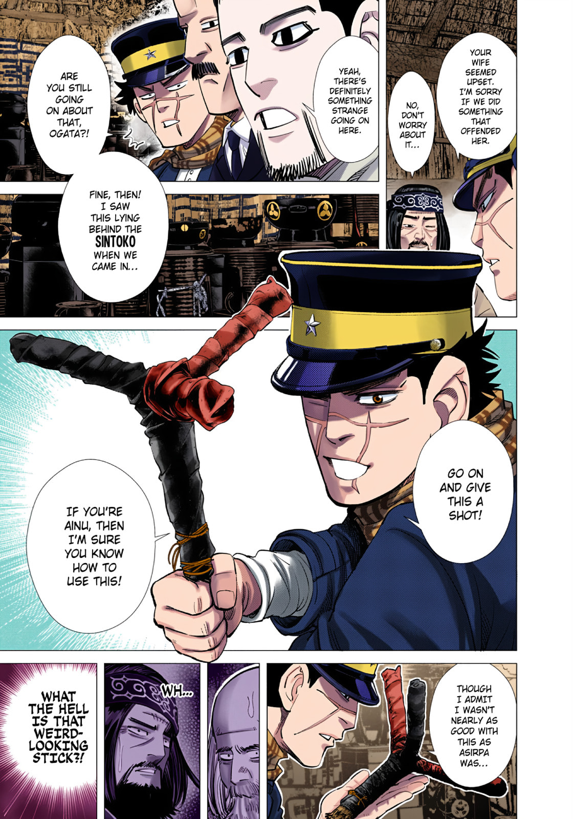 Read Golden Kamuy (Colored) chapter 88 image 8 on Lezhin