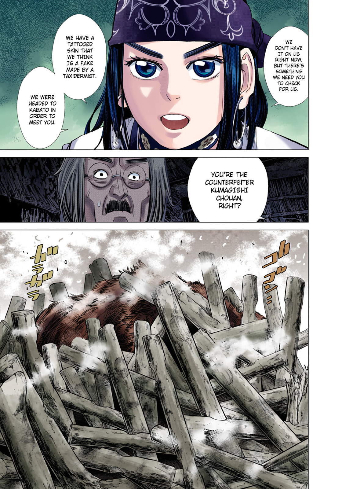 Read Golden Kamuy (Colored) chapter 89 image 12 on Lezhin