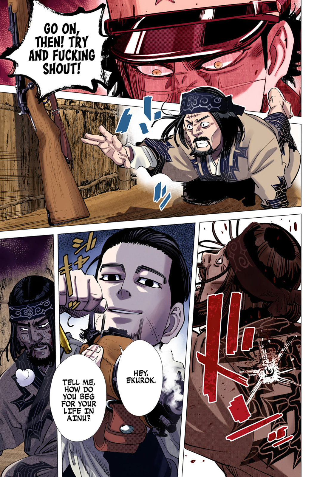 Read Golden Kamuy (Colored) chapter 89 image 4 on Lezhin