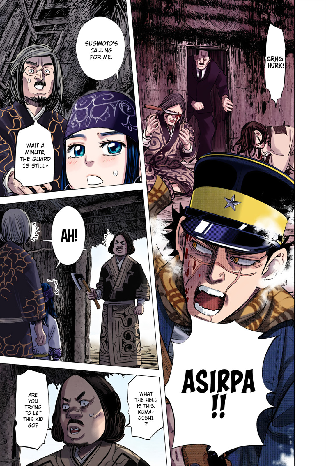 Read Golden Kamuy (Colored) chapter 89 image 8 on Lezhin