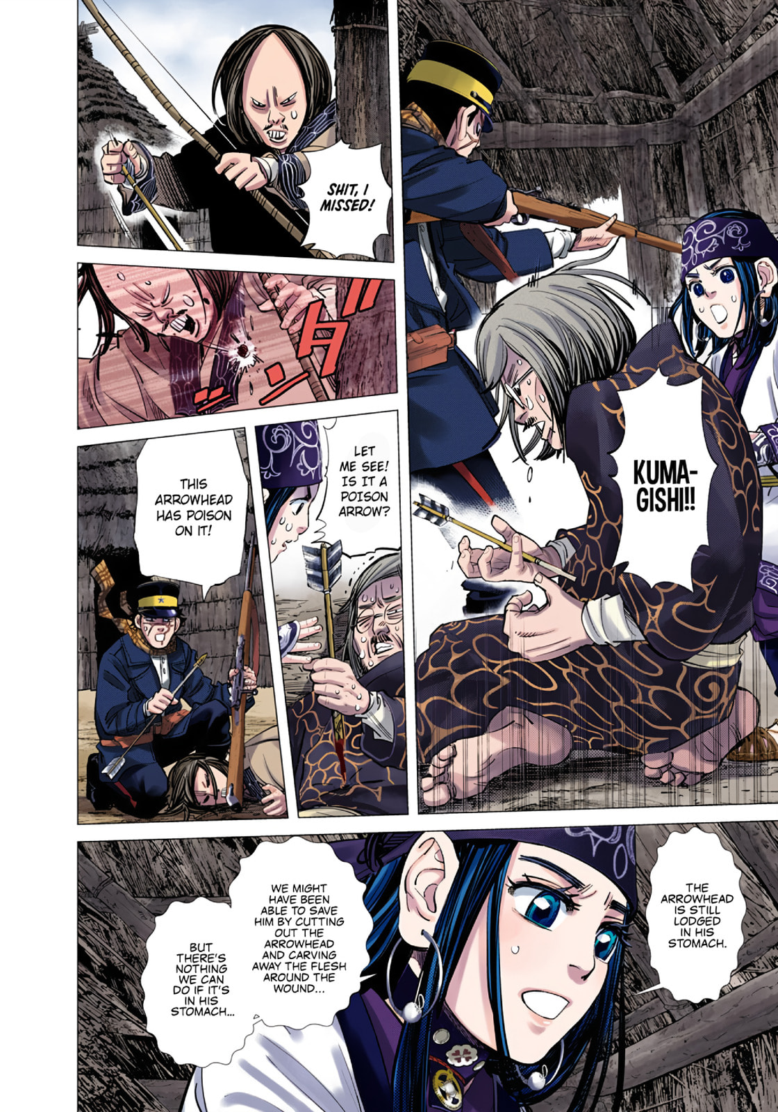 Read Golden Kamuy (Colored) chapter 90 image 1 on Lezhin