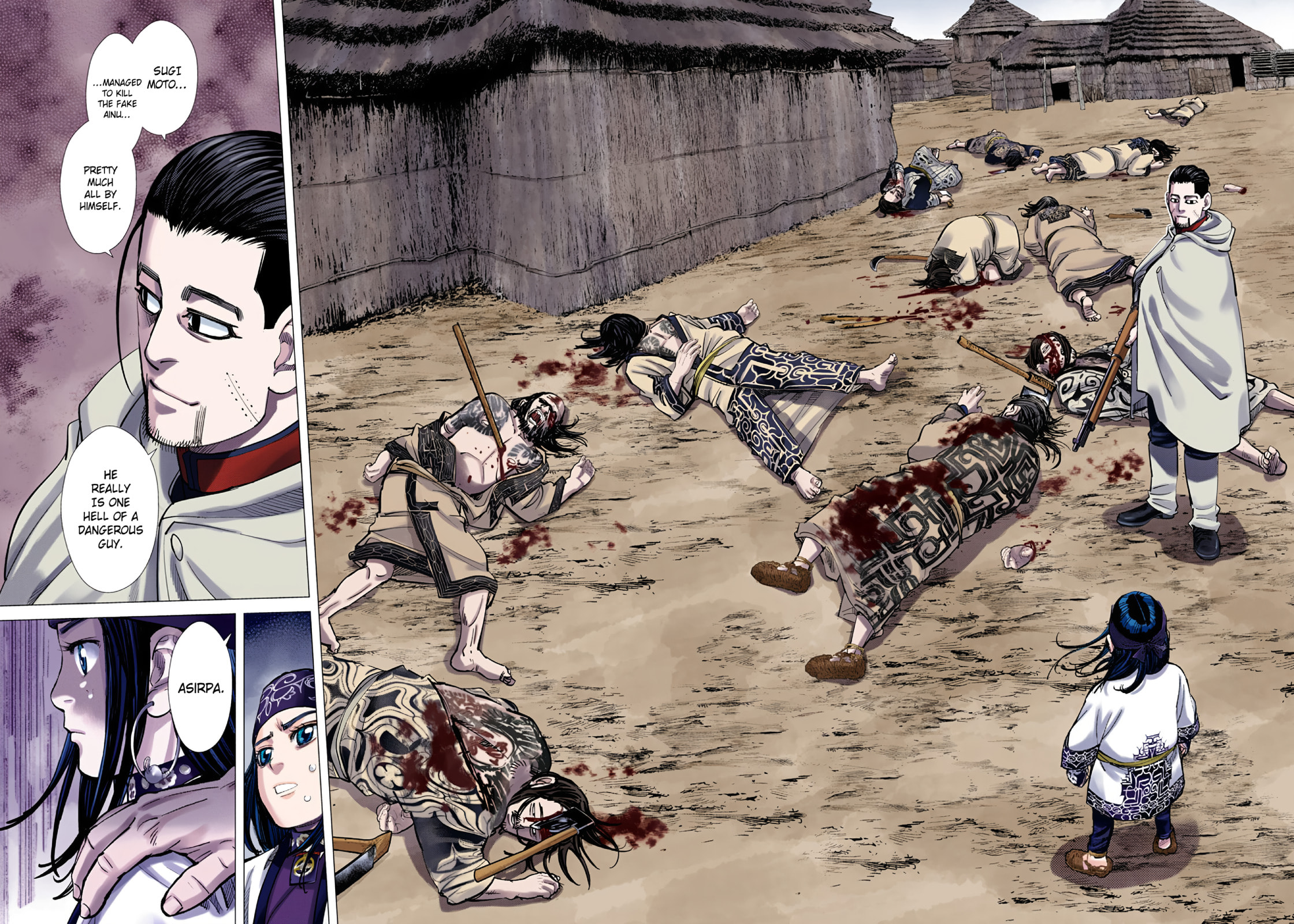Read Golden Kamuy (Colored) chapter 90 image 12 on Lezhin
