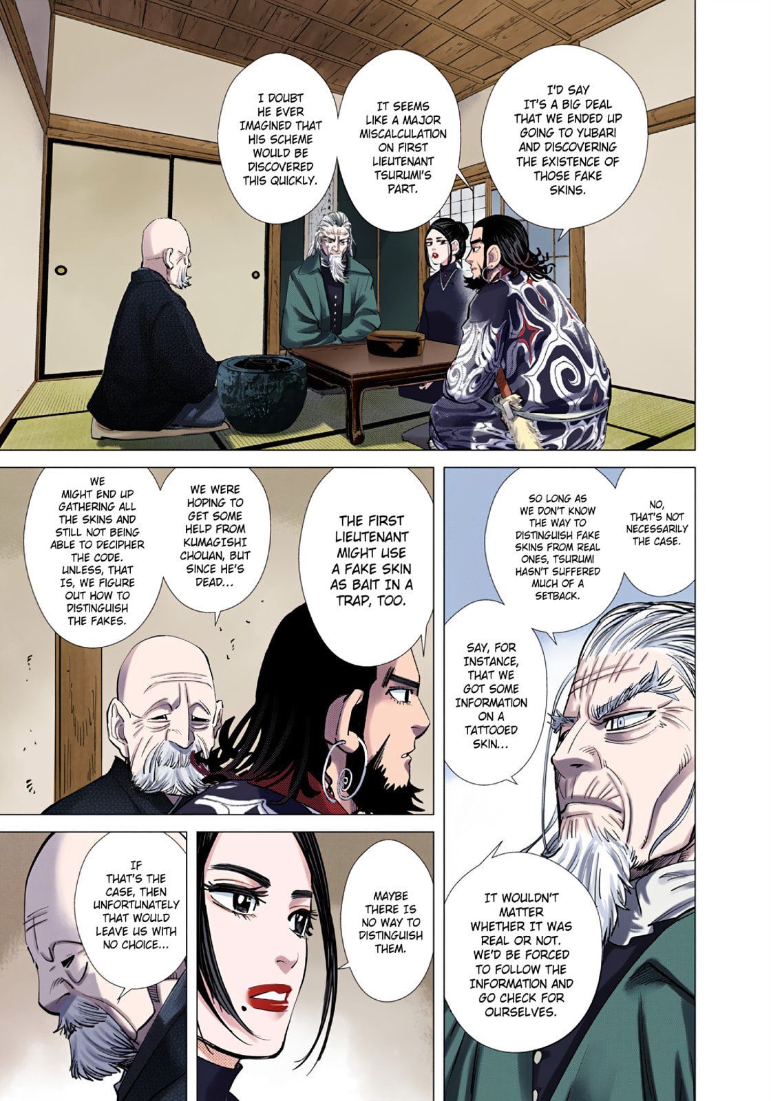 Read Golden Kamuy (Colored) chapter 90 image 14 on Lezhin
