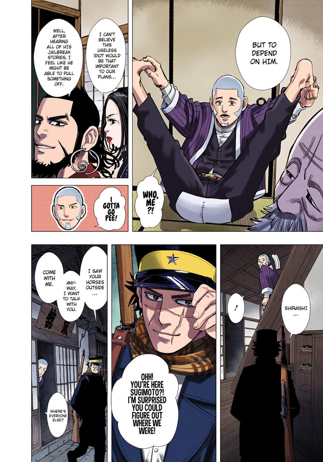 Read Golden Kamuy (Colored) chapter 90 image 15 on Lezhin