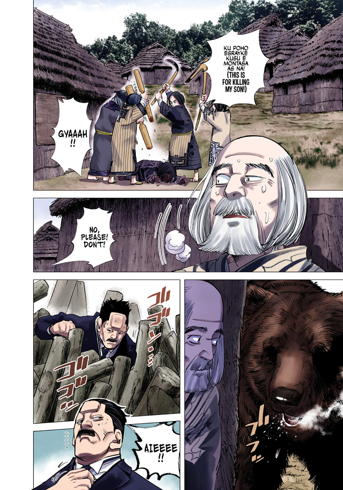 Read Golden Kamuy (Colored) chapter 90 image 3 on Lezhin