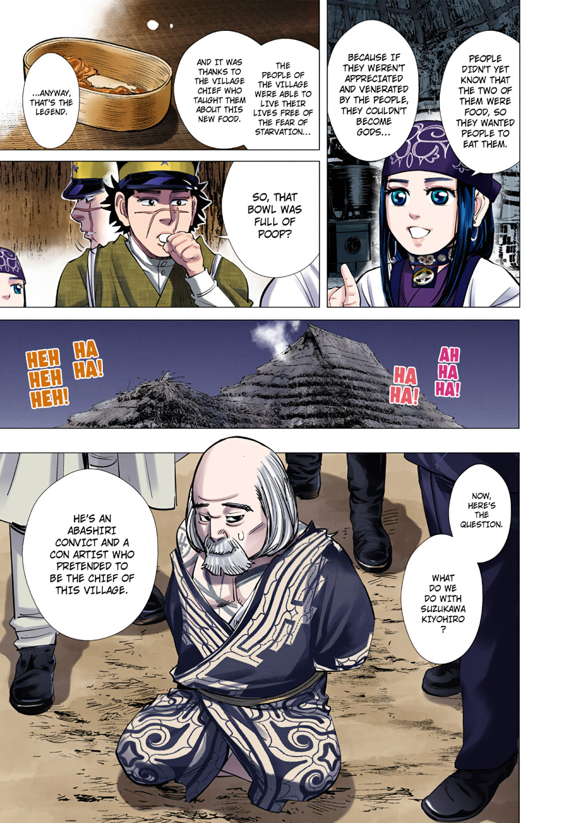 Read Golden Kamuy (Colored) chapter 91 image 16 on Lezhin