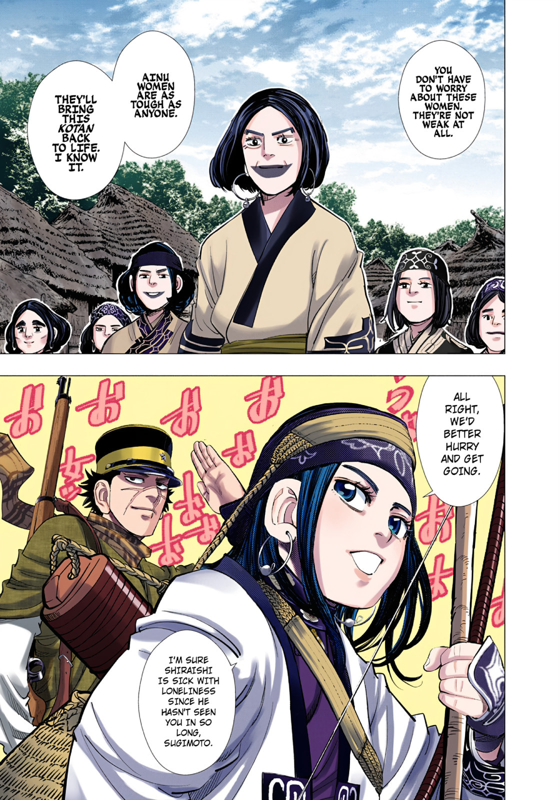 Read Golden Kamuy (Colored) chapter 91 image 20 on Lezhin