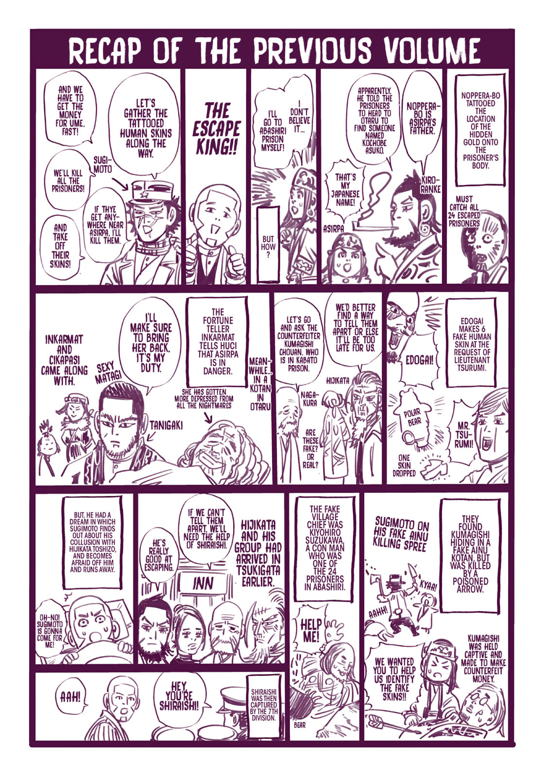 Read Golden Kamuy (Colored) chapter 91 image 3 on Lezhin
