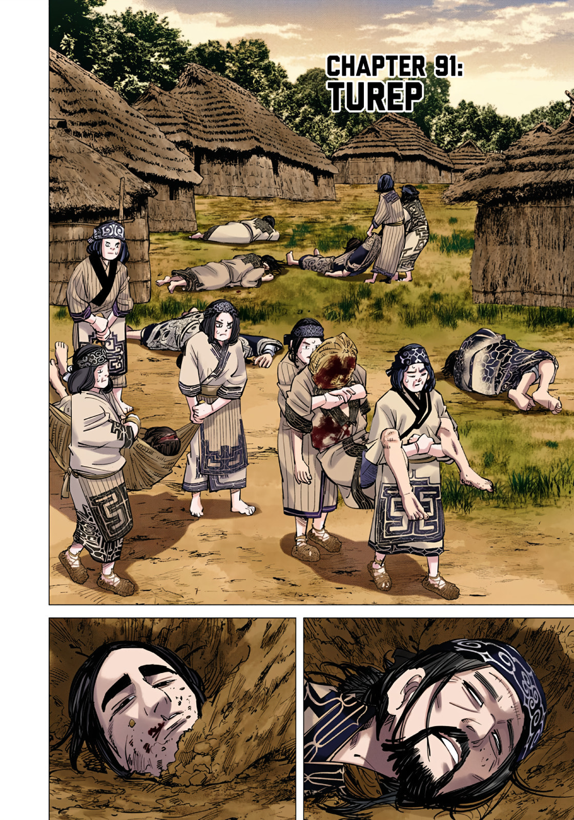Read Golden Kamuy (Colored) chapter 91 image 5 on Lezhin