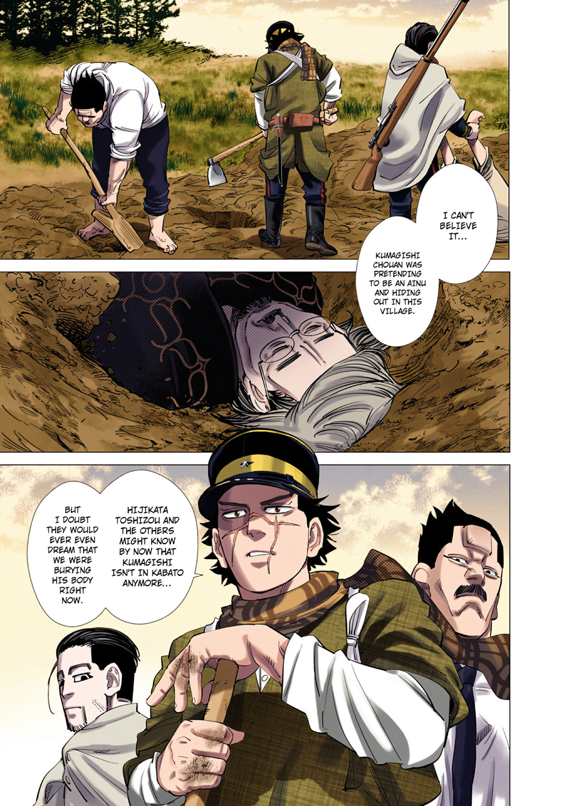 Read Golden Kamuy (Colored) chapter 91 image 6 on Lezhin