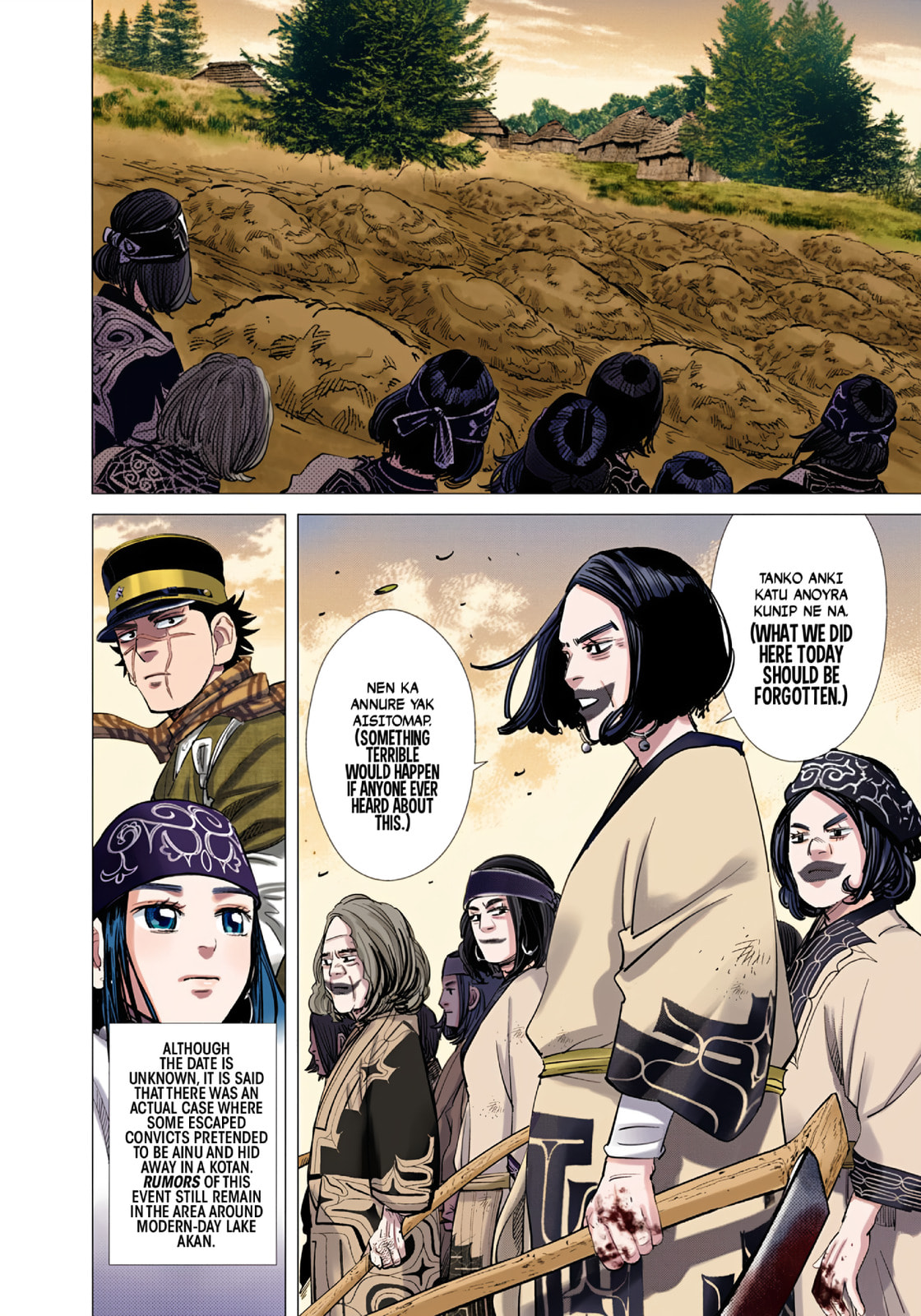 Read Golden Kamuy (Colored) chapter 91 image 7 on Lezhin