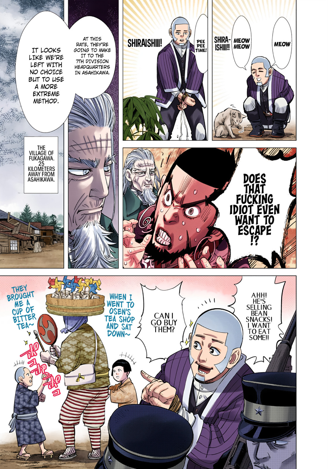 Read Golden Kamuy (Colored) chapter 92 image 10 on Lezhin